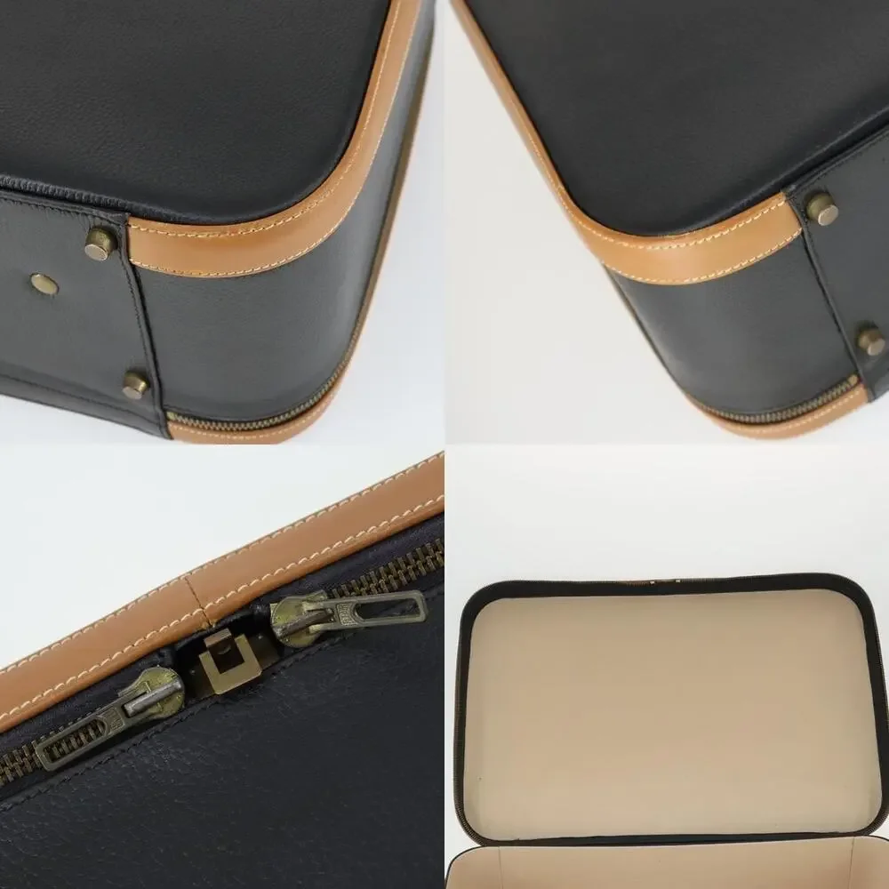 Hermes Trunk Leather Black